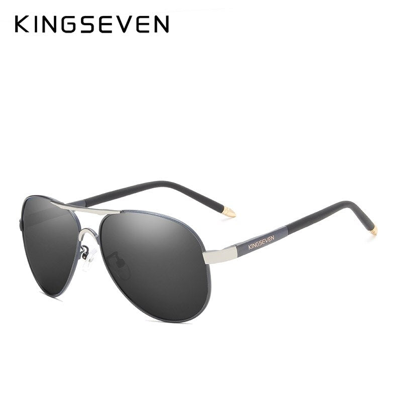KINGSEVEN Fashion Men's Polarized Sunglasses Men Driving Shield Eyewear Sun Glasses - KiwisLove