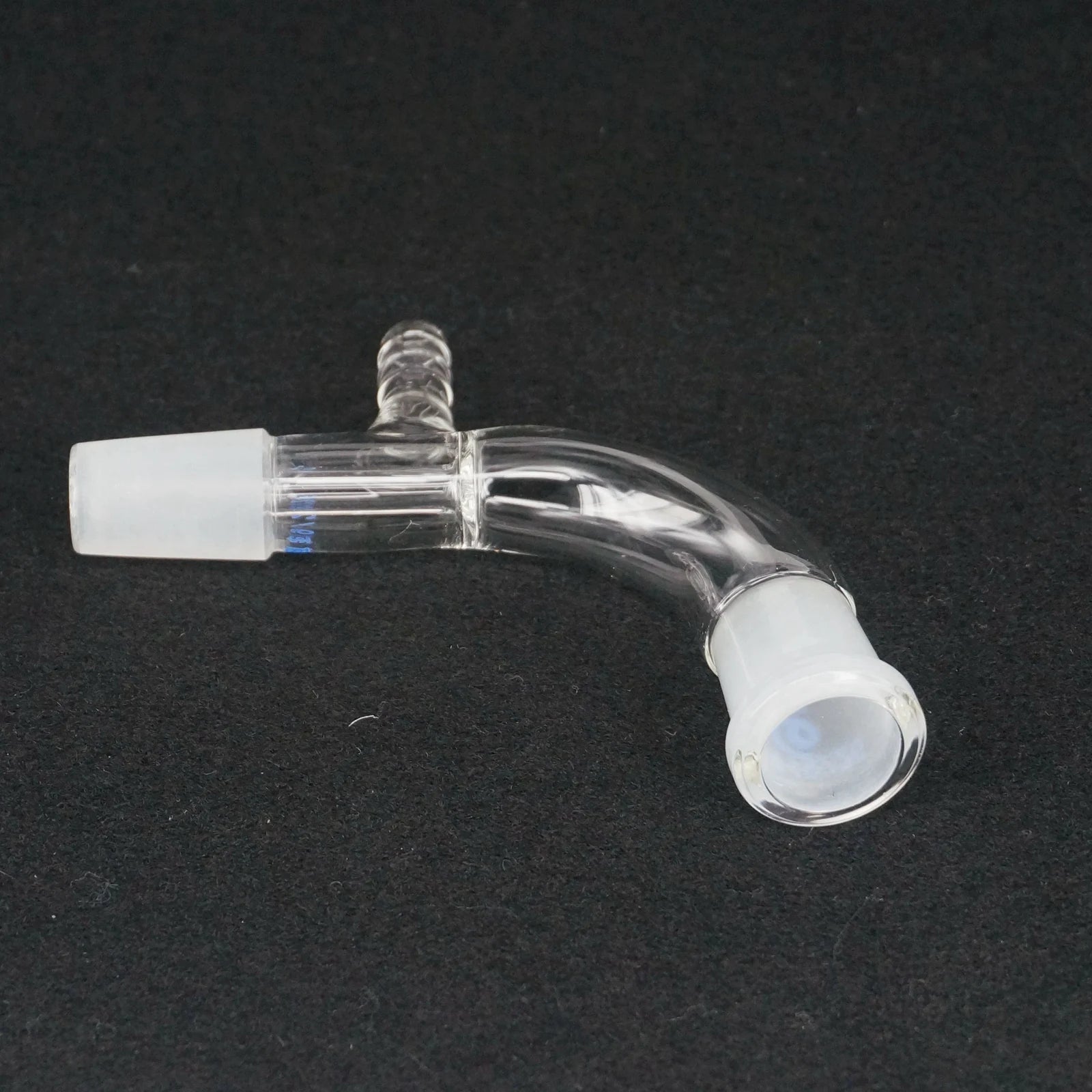 19/26 Joint 105 Deg Bend Laboratory Glass Vacuum Receiver Take Off Adapter Distillation head Adapter - KiwisLove