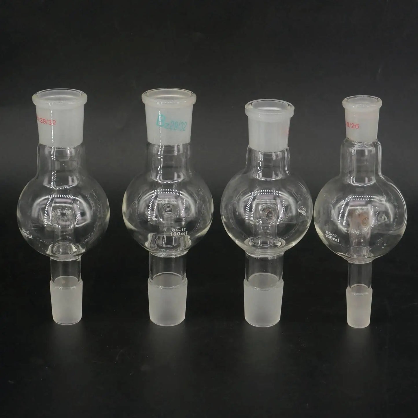 50ml Bump Trap 14/23 19/26 24/29 29/32 Female to Male Joint GG17 Glass Rotary Evaporator Labware - KiwisLove