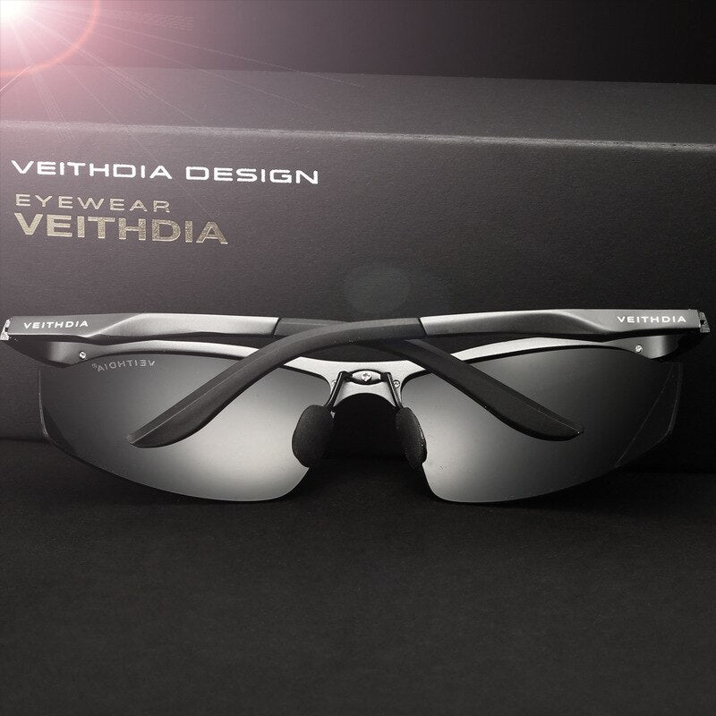 VEITHDIA Sunglasses Outdoor Brand Designer Aluminum Driving Cycling Polarized Men Goggle Eyewear Male Sun Glasses UV400 6529 - KiwisLove
