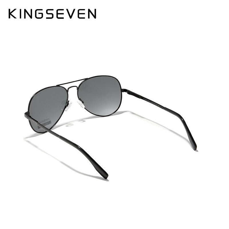 KINGSEVEN Brand Men Aluminum Sunglasses 2022 New Polarized UV400 Mirror Male Sun Glasses Women For Men Oculos de sol 7735 - KiwisLove