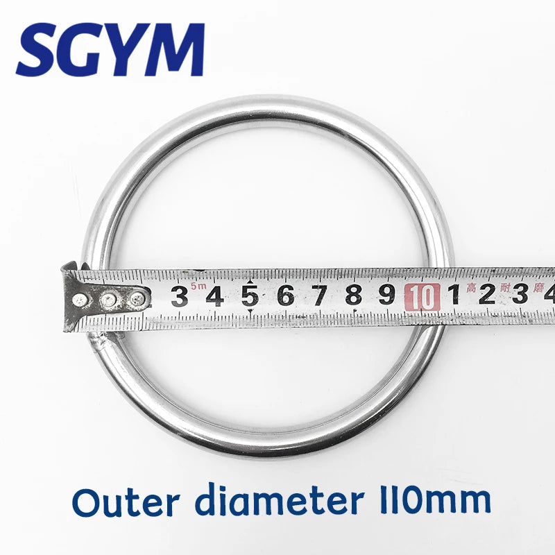 Strong 304 Stainless Steel O Ring for Hand Yogo Strapping 100/120/200/250/300/400mm Diameter