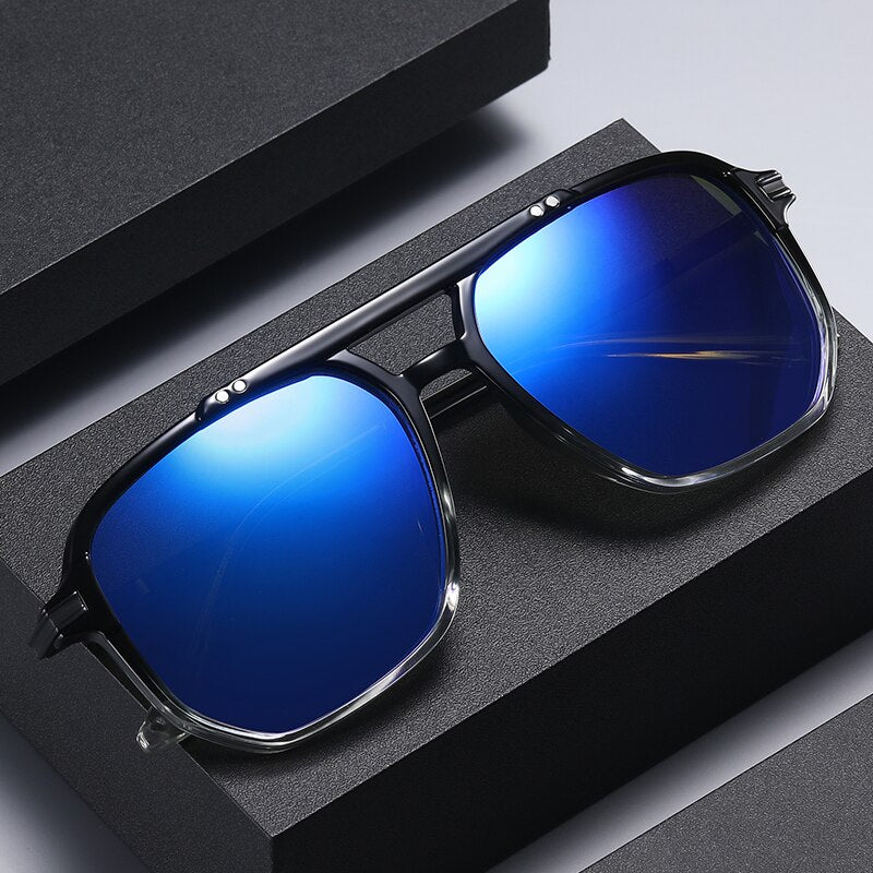 Sunglasses Men Outdoor Vintage TR Metal Sports Drive Polarized UV400 Lens Fashion Women Sun Glasses Eyewear For Male/Female 802 - KiwisLove