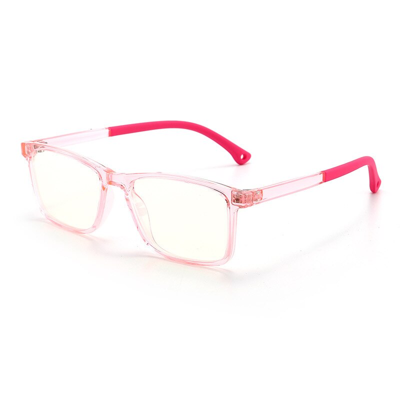 Brand Kids Glasses Anti Blue Light Blocking Boys Girls Square Ultralight Eyeglasses TR90 Optical Frames UV400 Eyewear 8500 - KiwisLove