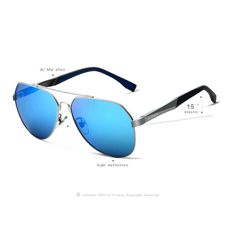 VEITHDIA Brand Men's Aluminum Women Sunglasses Outdoor Sports Polarized VU400 Lens Eyewear Sun Glasses For Men Male Female 3598 - KiwisLove