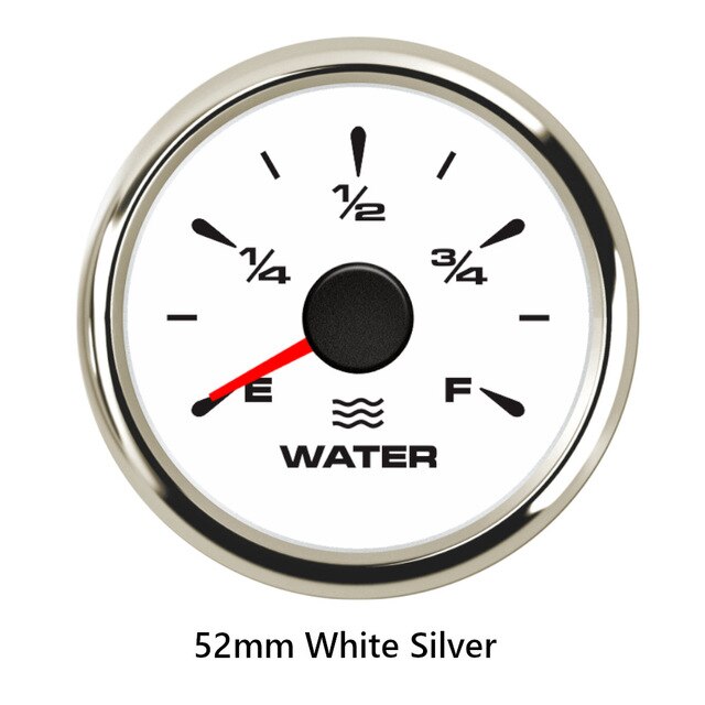 52mm Boat Car Fuel Level Gauges 0-190ohm 240-33ohm Fuel Level Meters Marine Water Level gauge Sensor Sender Unit for yacht 9-32V - KiwisLove