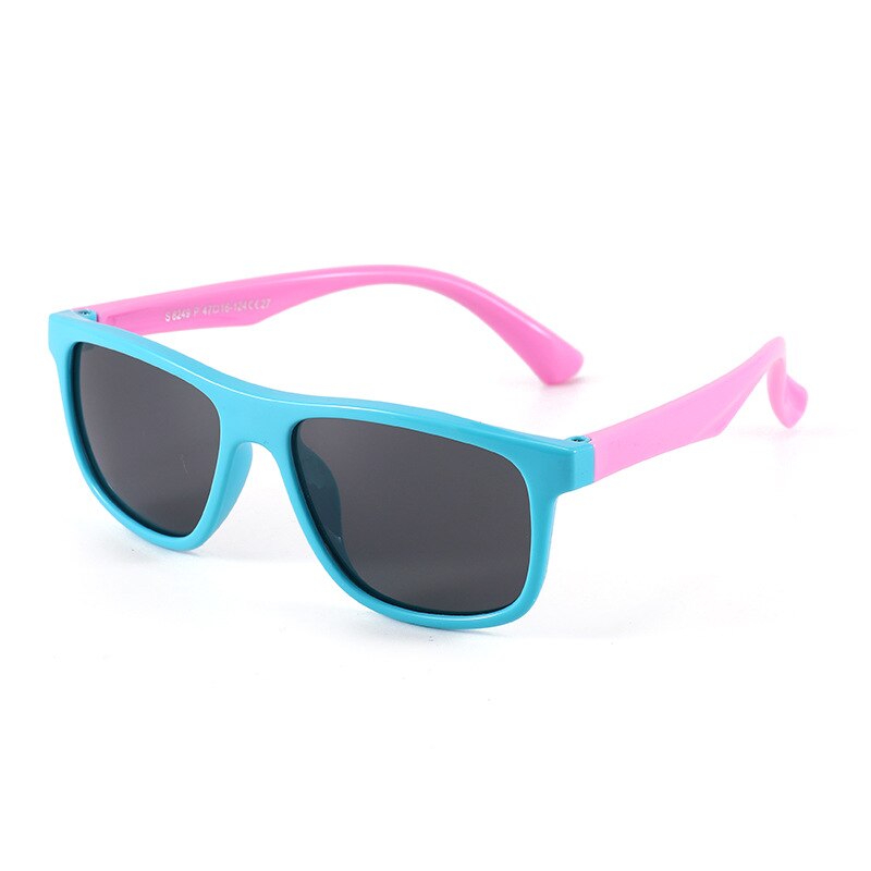 Children's Sun Glasses Polarized Lens Classic Sunglasses For Kids Babies Boy Girl Cute UV400 Protection Vintage Eyewear 8249 - KiwisLove