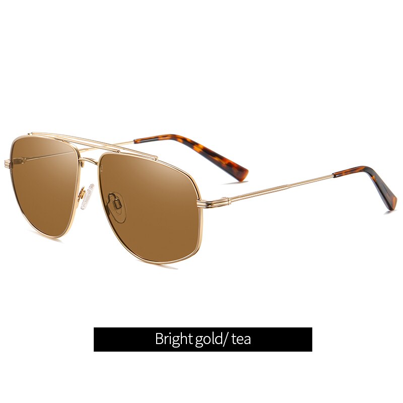 Sunglasses Men Unisex Vintage Metal Drive Polarized UV400 Lens Women Sun Glasses Male Gradient Eyewear Accessories Fashion 3344 - KiwisLove