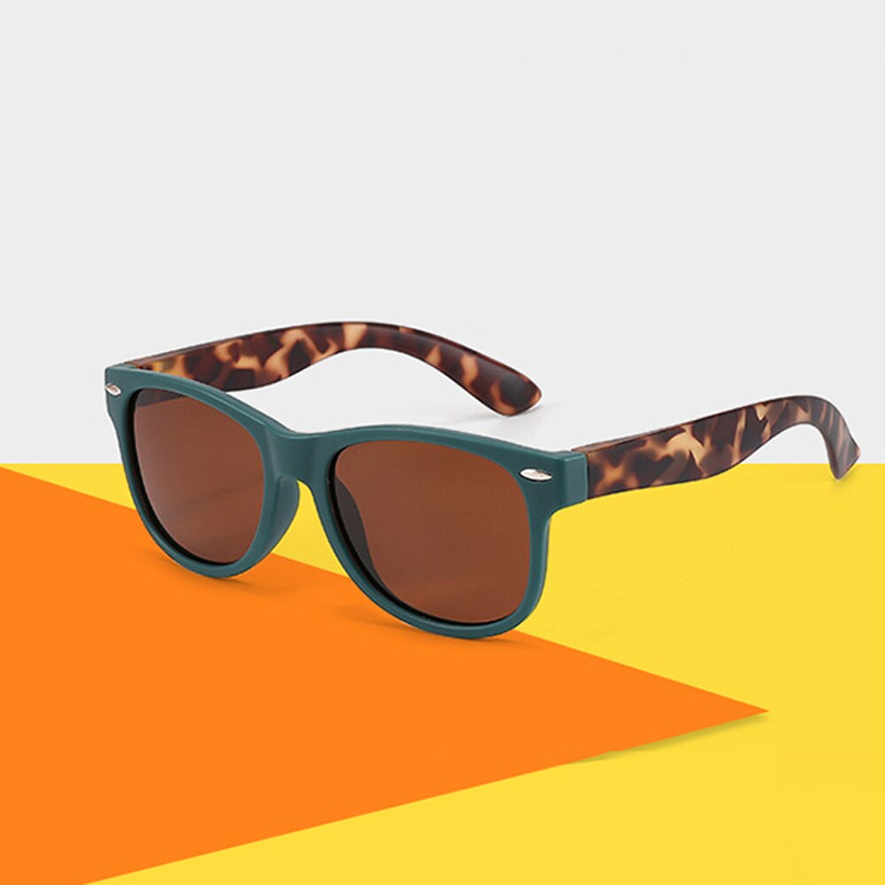 Children Kids Sunglasses Fashion Vintage Boys Girls Baby Sun Glasses UV400 Eyewear Classic Sport Square Polarized Lens SS826 - KiwisLove