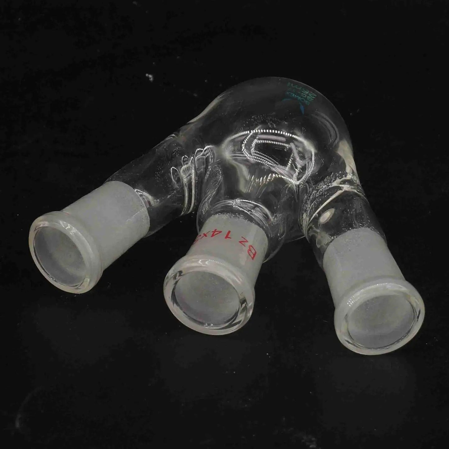 25ml 14/23 Central Branch Joint GG17 Glass 3 Necks Flask Round Bottom Laboratory - KiwisLove