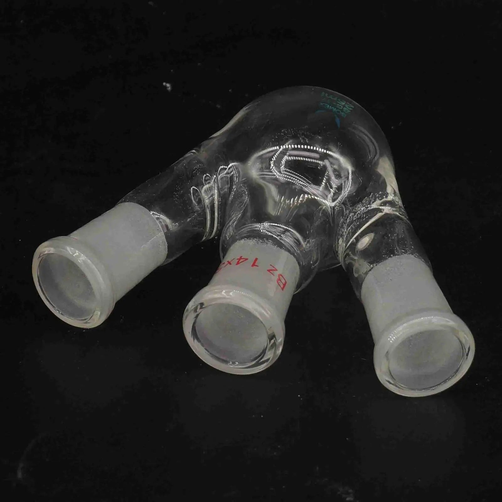 25ml 14/23 Central Branch Joint GG17 Glass 3 Necks Flask Round Bottom Laboratory - KiwisLove