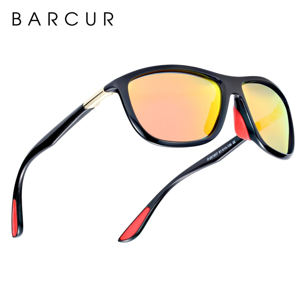 BARCUR Sports Eyewear Mens Sunglasses Polarized Women Sun glasses oculos de sol feminino - KiwisLove