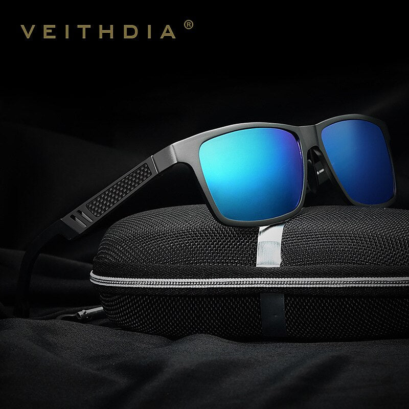 VEITHDIA Men Sunglasses Aluminum Polarized Mirror Sun Glasses Driving Sports Goggle Eyewear Accessories For Male Female 6560 - KiwisLove