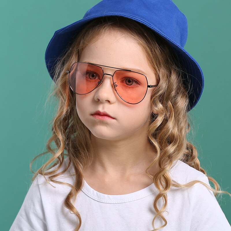 Fashion Children Polarized Sunglasses Alloy Vintage Unisex Riding Kids Boys Girls Sun Glasses  Cool Outdoor Eyewear UV400 3073 - KiwisLove