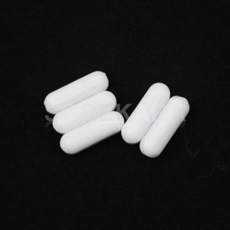 5 to 70mm PTFE Coated Magnetic Stirrer Mixer Stir Bar White Laboratory C Type Stirrer - KiwisLove