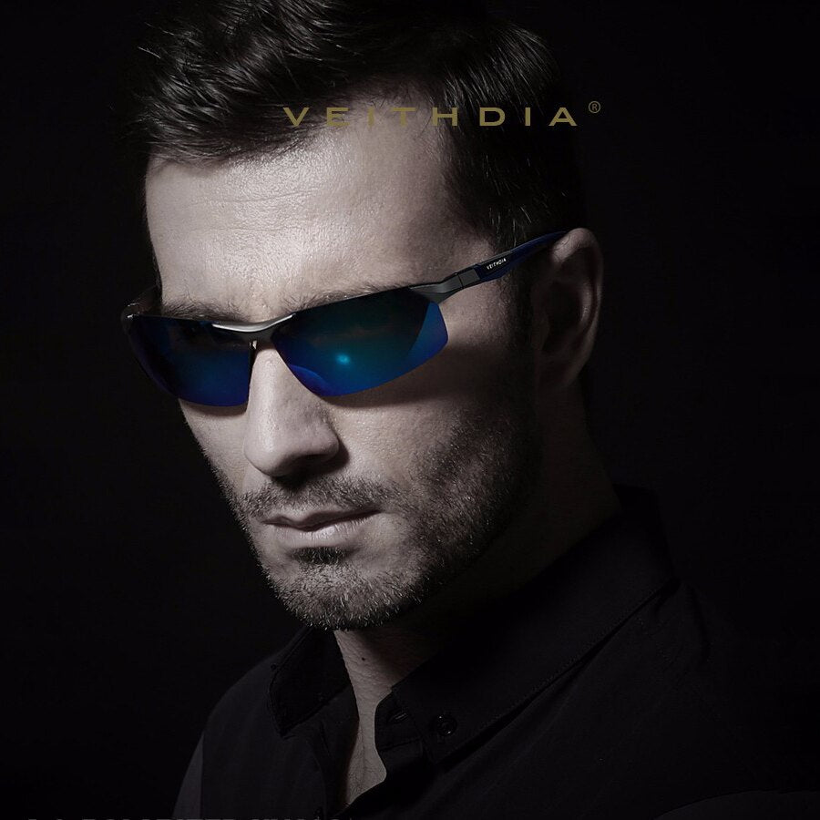VEITHDIA Men's Sunglasses Aluminum Magnesium Polarized Blue Coating Mirror Sun Glasses Outdoor Male Eyewear Accessories 6589 - KiwisLove