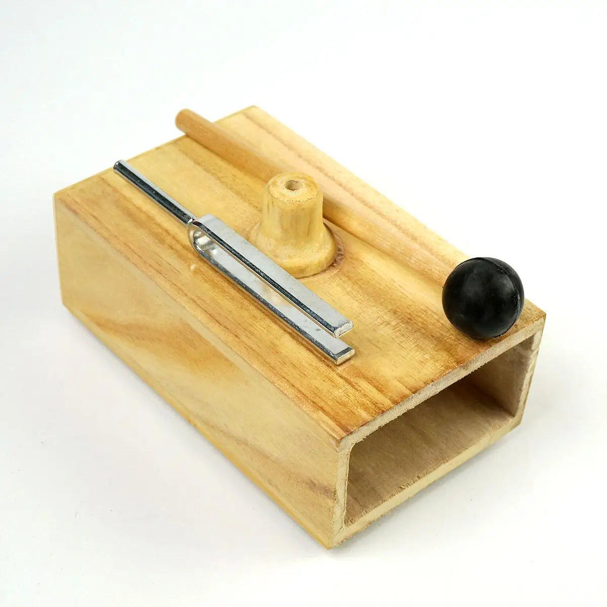 512 Hz Tuning Fork With Wooden Resonant Box And Beater For Music Learning - KiwisLove