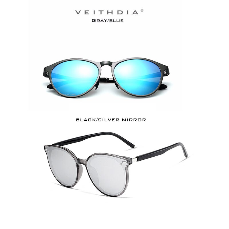 VEITHDIA Brand 2PCS Packs Aluminum Magnesium Photochromic Sunglasses Polarized UV400 Lens Eyewear Accessories Male Sun Glasses - KiwisLove