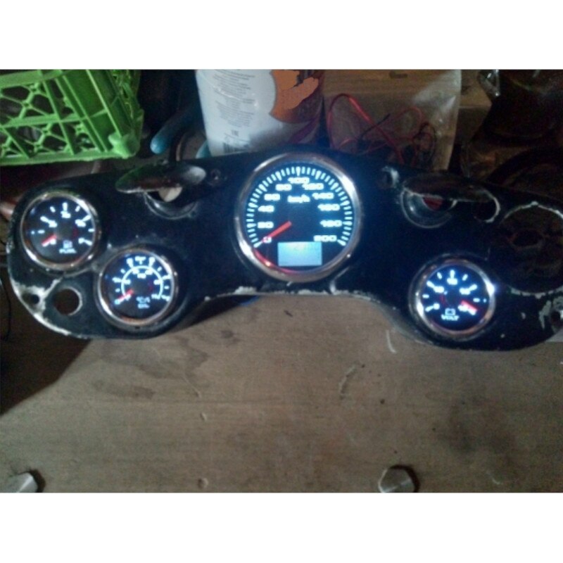 85mm boat car gps speedometer Car Marine Boat GPS Speed Odometers LCD Display Gauge 9~32V with 7colors Backlight for BMW e60 e46 - KiwisLove