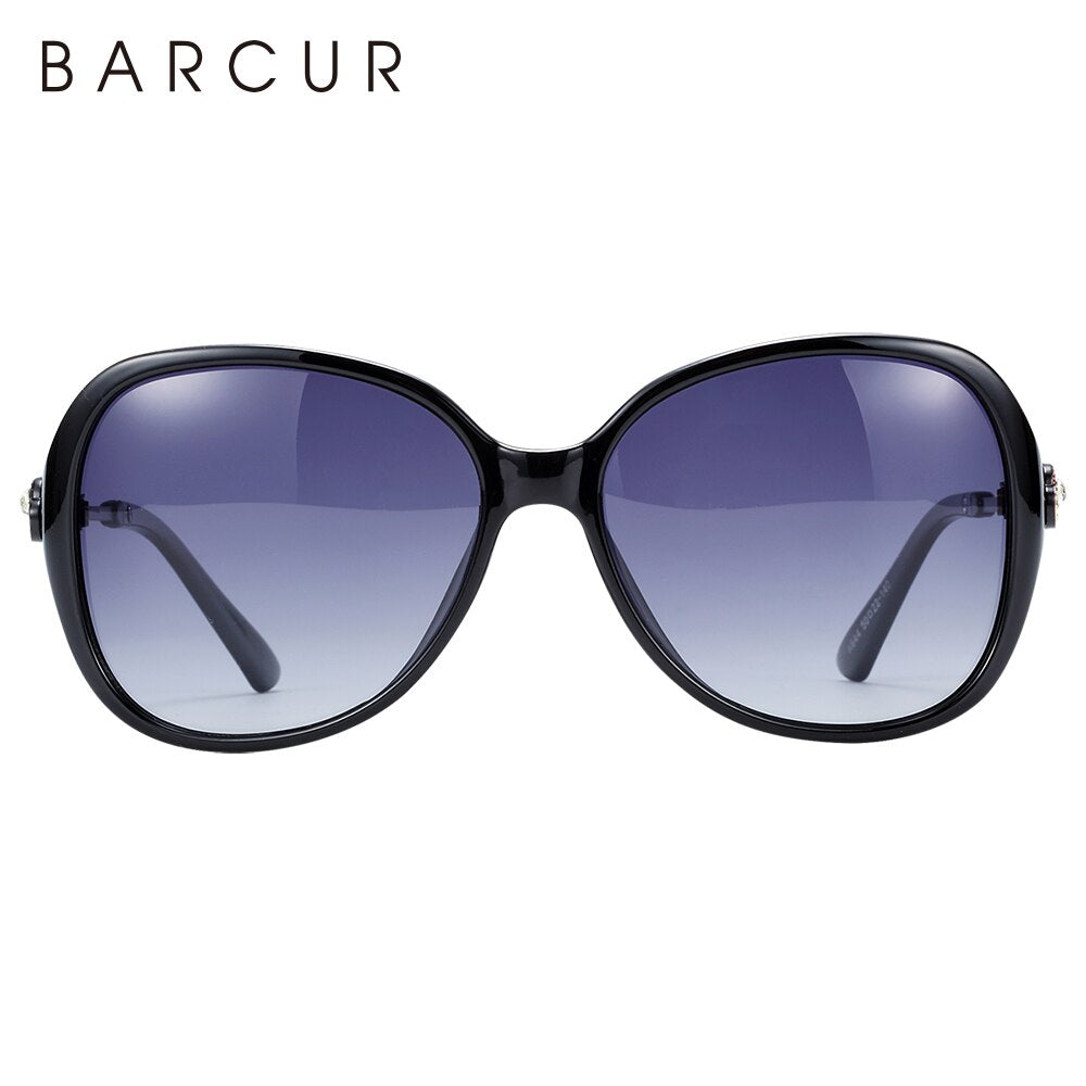 BARCUR Photochromic Sunglasses Women Polarized Round Sun Glasses Lady Eyewear UV400 - KiwisLove