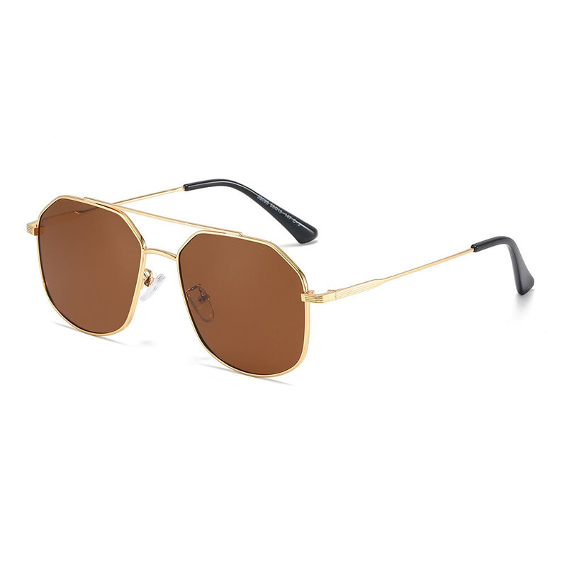 Sunglasses Men Outdoor Polarized Lens UV400 Luxury Crystal Vintage Fashion Driving Sun Glasses Eyewear For Women Female N58095 - KiwisLove