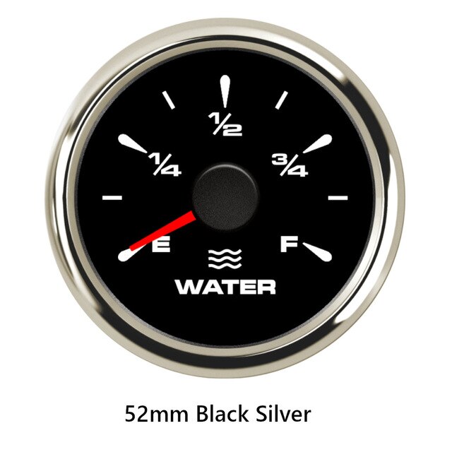 52mm Boat Car Fuel Level Gauges 0-190ohm 240-33ohm Fuel Level Meters Marine Water Level gauge Sensor Sender Unit for yacht 9-32V - KiwisLove