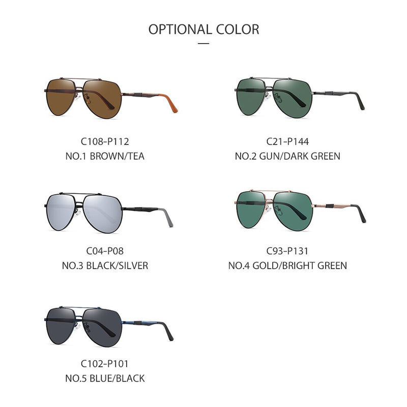 Men Sunglasses Classic Fashion Outdoor Sun Glasses Polarized UV400 Lens Driving Sports Women Eyewear For Male/Female 6322 - KiwisLove