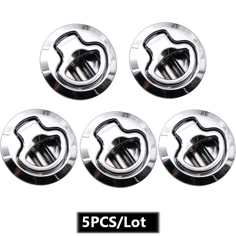 5PCS/Lot High Quality Marine Yatch Ship RV Flush Pull Slam Latch Mount Hatches Lift Cabinet Lock Latch Boat Accessories - KiwisLove
