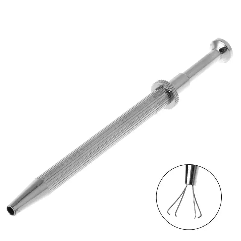 1pcs Jewelry Shovel 3/4 Claws Beads Holder Pick-up Tool Gems Prong Holder Tweezer Catcher Grabber Jewelry Making Tool