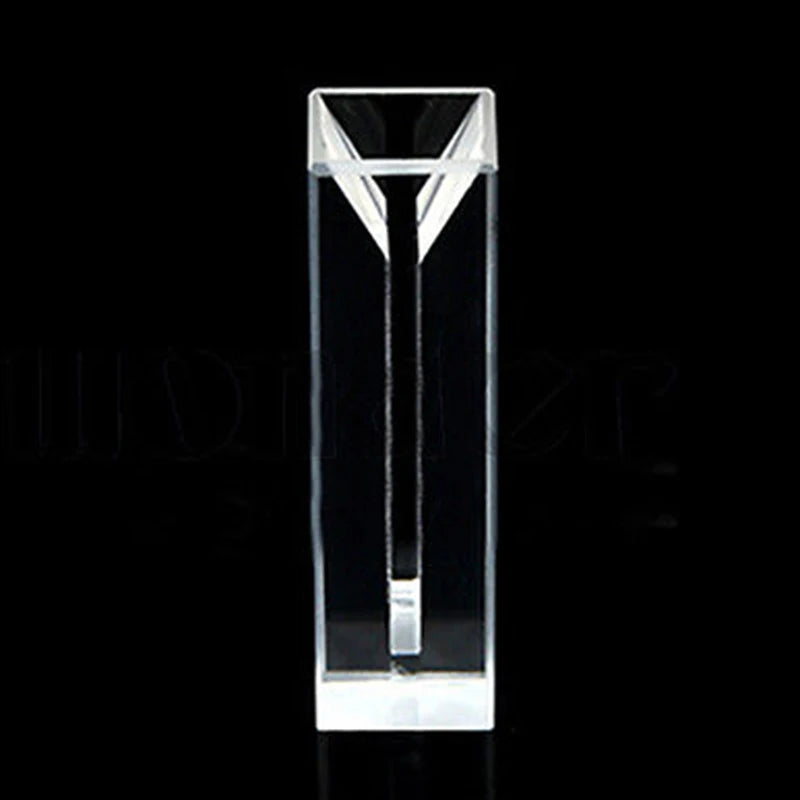 700ul 2mm Inside Width Micro JGS1 Quartz Fluorescence Cuvette With Lid - KiwisLove