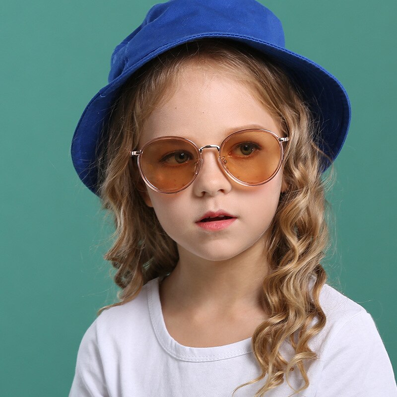 Fashion Children Polarized Sunglasses Alloy Vintage Unisex Fashion Kids Boys Girls Sun Glasses Cool Outdoor Eyewear UV400 D3056 - KiwisLove