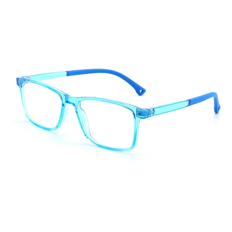 Brand Kids Glasses Anti Blue Light Blocking Boys Girls Square Ultralight Eyeglasses TR90 Optical Frames UV400 Eyewear 8500 - KiwisLove