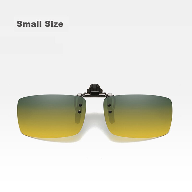 Glasses Clip Car Driver Goggles Anti-UVA UVB Polarized Eyeglasses Driving Night Vision Lens On Sunglasses Interior Accessories - KiwisLove