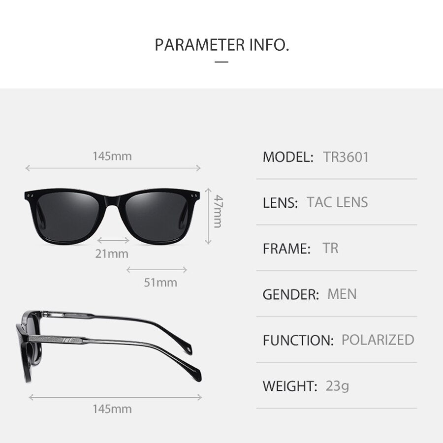 Sunglasses Men Unisex Fashion Polarized UV400 Lens Vintage Leopard Frame Outdoor Women Sun Glasses Eyewear For Male Female 3601 - KiwisLove