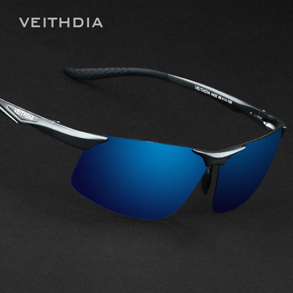 VEITHDIA Aluminum Magnesium Men's Polarized VU400 Sun Glasses Night Vision Mirror Male Eyewear Sunglasses Goggle Oculos  6502 - KiwisLove