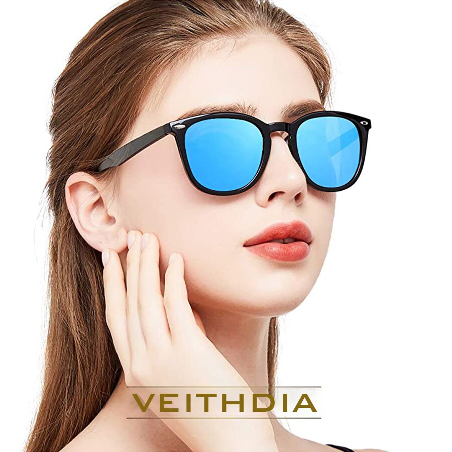 VEITHDIA Sunglasses Men Fashion Brand Designer Unisex Photochromic Polarized Mirror Male Eyewear Sun Glasses For Women V6116 - KiwisLove