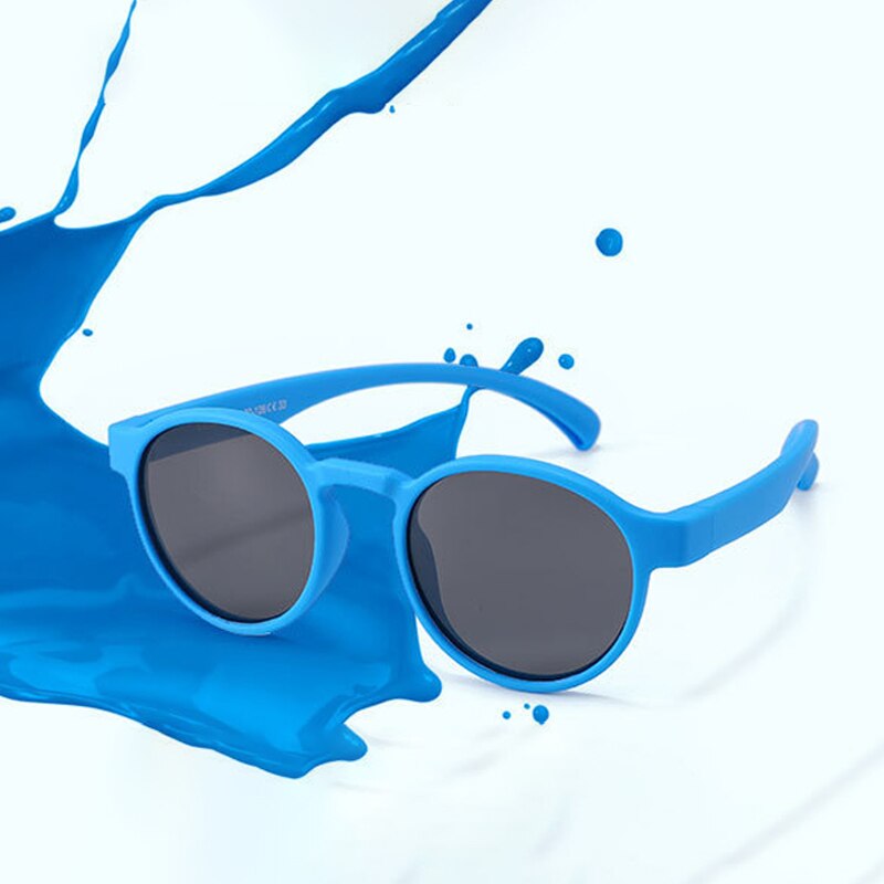 Kids Sunglasses Fashion Vintage Boys Girls Baby Children Sun Glasses UV400 Eyewear Cool Classic Sport Square Polarized Lens 8152 - KiwisLove