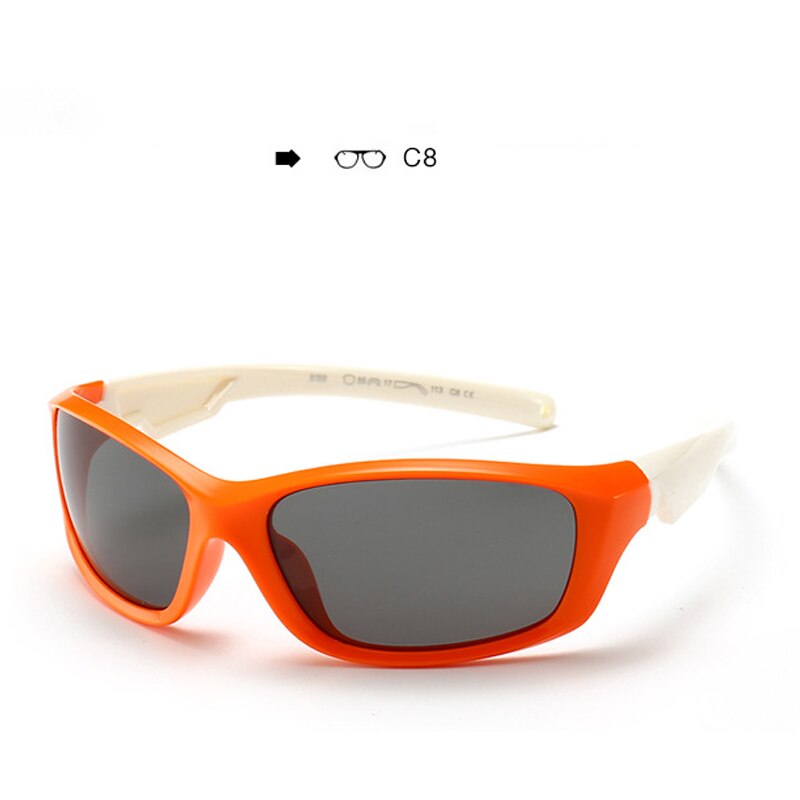 Sunglasses Boys And Girls Polarized UV400 Lens Brand Designer Fashion Children Baby Sun Glasses Sports Outdoor Eyewear  8199 - KiwisLove