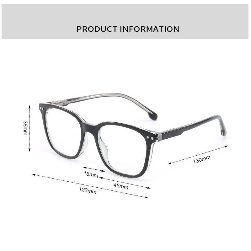 Anti-Blue Light Kids Glasses Optical Frame Children Boys Girls Computer Transparent Blocking Anti Reflective Eyeglasses 3568 - KiwisLove