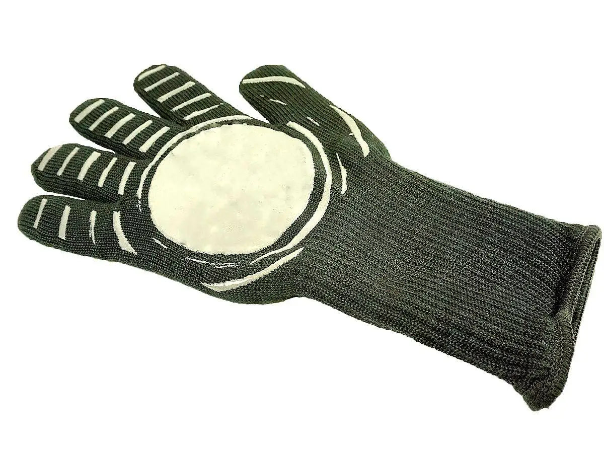 1 Piece Bakewere Oven Mitts Silicone Gloves BBQ High Temperature Anti-scalding 800 Celsius Insulation Barbecue Microwave - KiwisLove