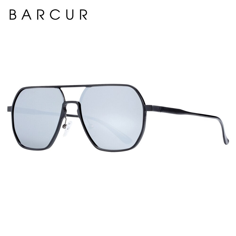 BARCUR Aluminium Magnesium Square  Minimalist  Sunglasses for Men Sun glasses for women oculos - KiwisLove