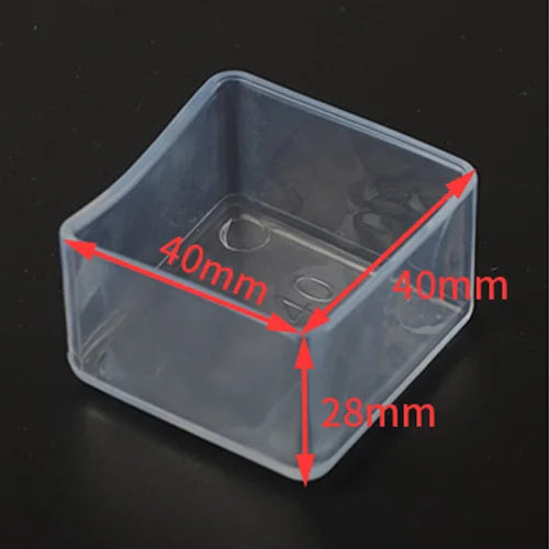 Furniture Leg caps Chair leg caps Transparent Table Chair Foot Cover Silicone Wear-resistant Cap Noise Reduction Protect Floor