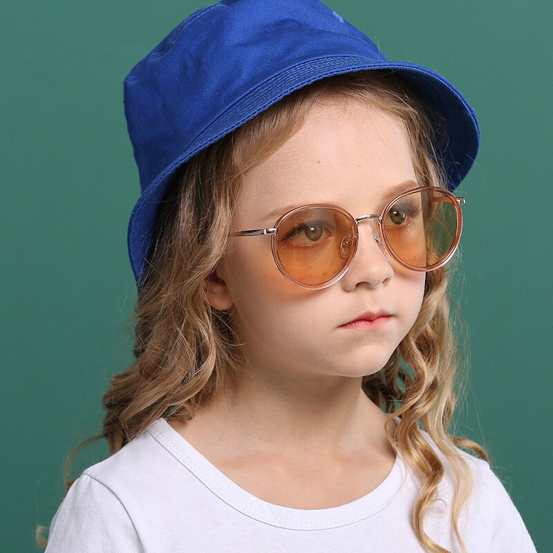 Fashion Children Polarized Sunglasses Alloy Vintage Unisex Fashion Kids Boys Girls Sun Glasses Cool Outdoor Eyewear UV400 D3056 - KiwisLove