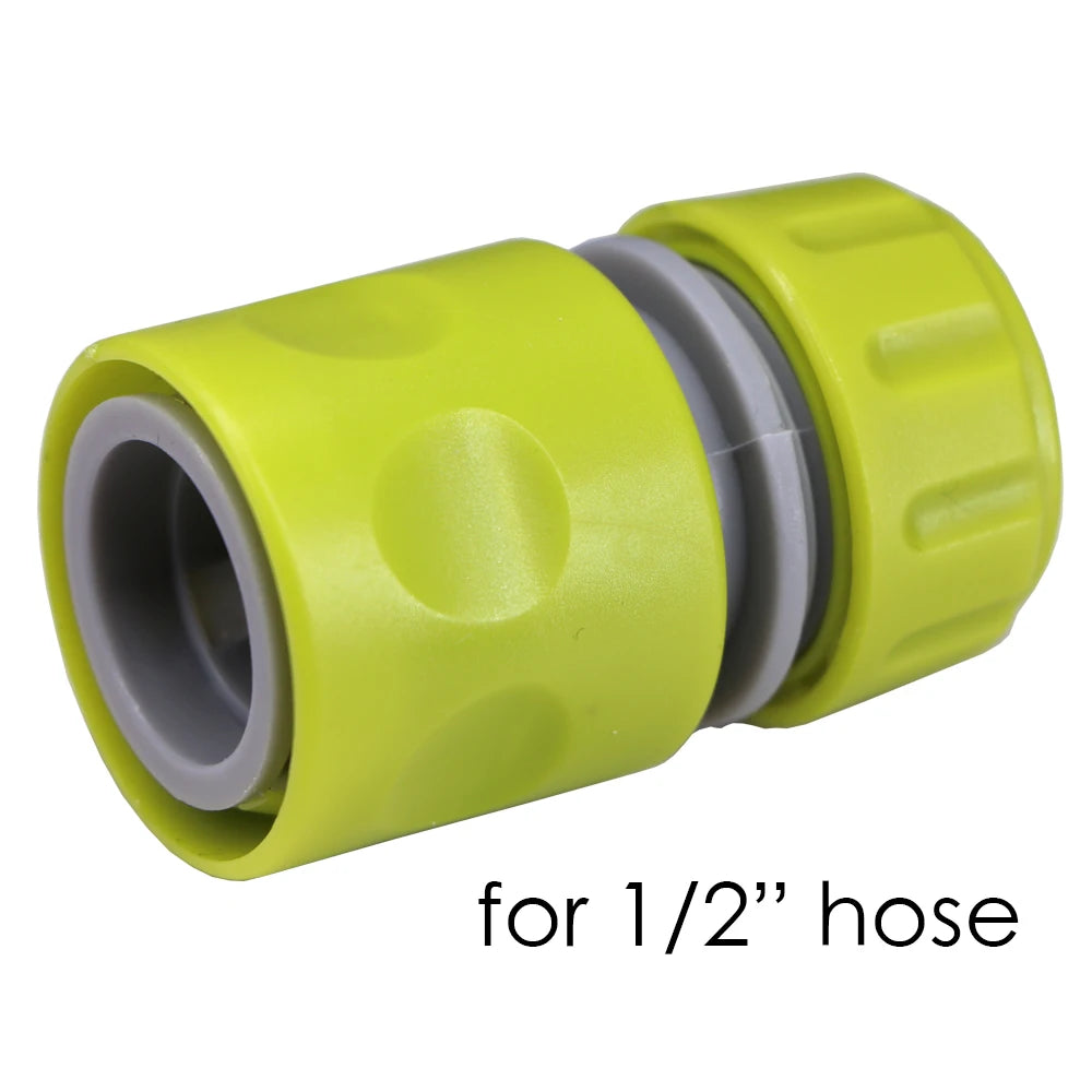 10PCS Garden 1/2 inch 16mm Connectors Gardening Tap Water Pipe Quick Connect Adapter Hose Extend Repair Fitting Watering Tool