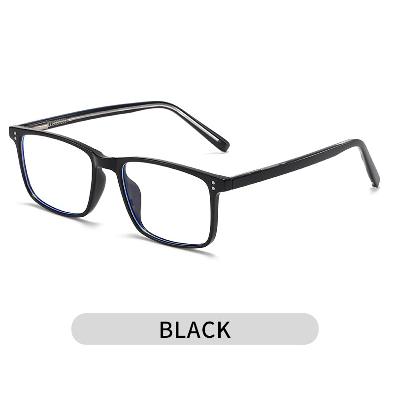 Glasses Unisex Anti Blue Light Lens Casual Fashion Vintage Computer Goggles Optical Male Eyeglasses Frame For Men Women 211210 - KiwisLove