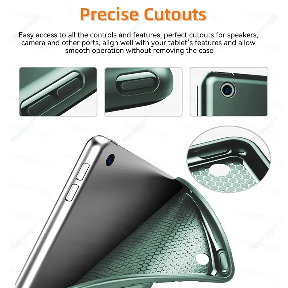 For iPad Air11 2025 2024 case A16 11th Pro11 M4 M2 iPad 9th 6th 5th Gen 9.7 10.2 Air6 M3 M2 Air5 4 10.9 10th Air1 2 Pro 9.7 10.5