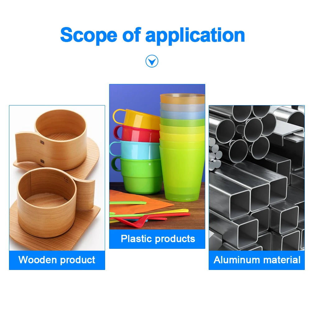 NINDEJIN 6pcs/set carbide rotary file 1/4"inch shank carbon steel burr set rotary tool for woodworking drilling metal carving - KiwisLove