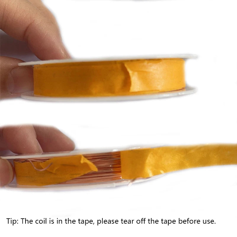 5/10M Pure Copper Wire T2 Copper Coil Conductive Copper Wire, Superfine Copper Wire, Line Bare 0.1 0.15 0.2 0.3 0.4 0.5 1.0~3mm