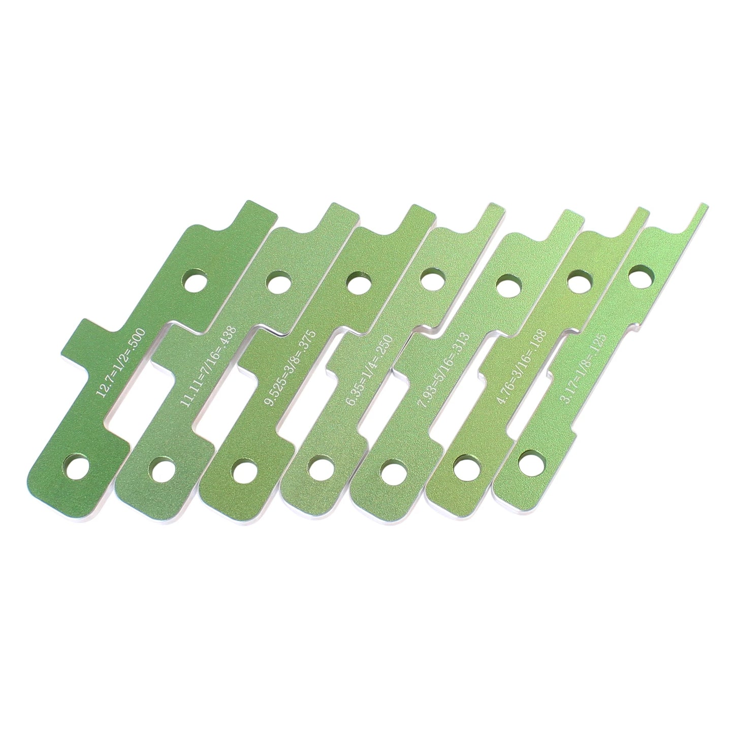 Woodworking Router Setup Blocks 7PCS Router Table Set Up Bars for Woodworking Setup Thickness, Depth Height Angle Drill Diamete