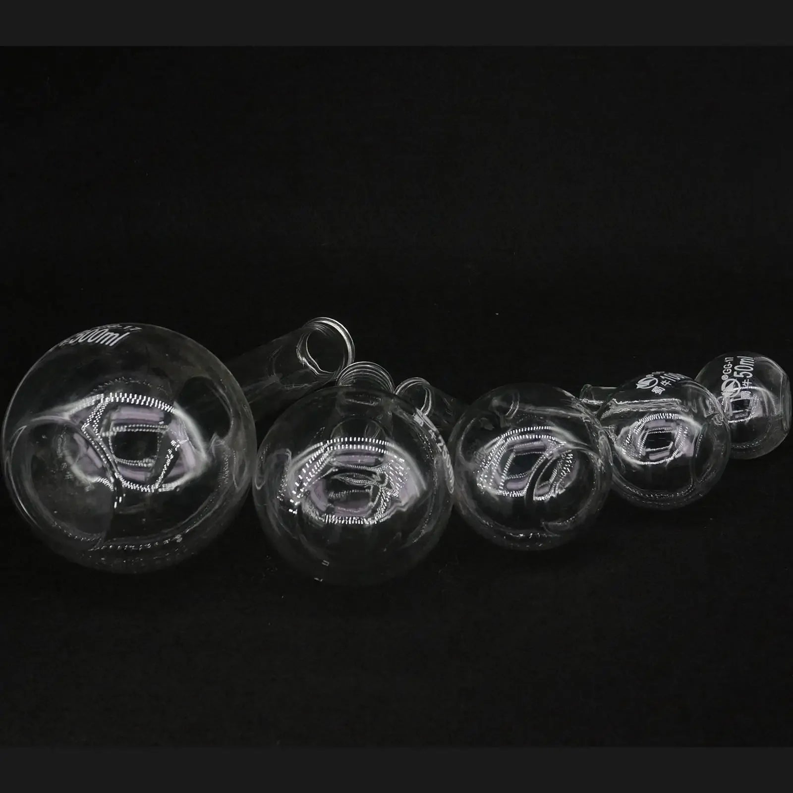 50/100/150/250/500/1000/2000ml Borosilicate Glass Long Neck Flat Bottom Flask Thermostability - KiwisLove